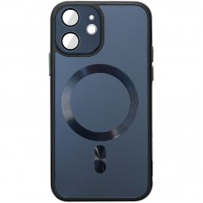 Чехол TPU+Glass Sapphire Midnight with MagSafe для Apple iPhone 11 (6.1")  Черный / Black - 00000065440_10