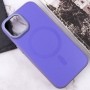 Чехол TPU+Glass Sapphire Midnight Open Camera with MagSafe для Apple iPhone 15 (6.1