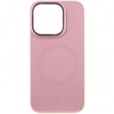 Чехол TPU+Glass Sapphire Midnight Open Camera with MagSafe для Apple iPhone 15 Pro Max (6.7")  Розовый / Pink Sand - 00000066259_5