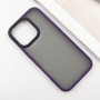 TPU+PC чехол Metal Buttons для Apple iPhone 16 Pro (6.3