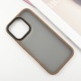 TPU+PC чехол Metal Buttons для Apple iPhone 16 Pro (6.3