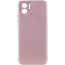 Чехол TPU GETMAN Liquid Silk Full Camera для Xiaomi Redmi A1 / A2  Розовый / Pink Sand - 00000073802_8