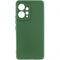 Чехол TPU GETMAN Liquid Silk Full Camera для Xiaomi Redmi Note 12 4G  Зеленый / Dark green - 00000074070_3