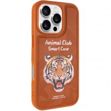 TPU+PC чохол Animal Club для Apple iPhone 16 Pro (6.3")  Chocolate Brown - 00000082646_2