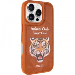 TPU+PC чохол Animal Club для Apple iPhone 16 Pro (6.3")  Chocolate Brown - 00000082646_2