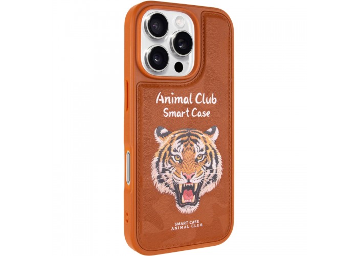 TPU+PC чохол Animal Club для Apple iPhone 16 Pro (6.3