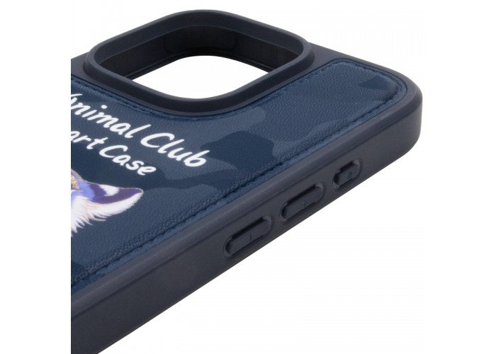 TPU+PC чохол Animal Club для Apple iPhone 16 Pro (6.3
