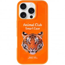 TPU+PC чохол Animal Club для Apple iPhone 16 Pro (6.3")  Hermes Orange - 00000082646_3