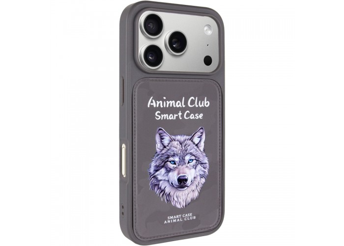 TPU+PC чохол Animal Club для Apple iPhone 17 Pro Max (6.9