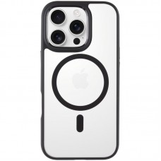 TPU+PC чохол Blueo Skin Friendly Frosted with MagSafe для Apple iPhone 16 Pro Max (6.9")  Чорний - 00000073497_2