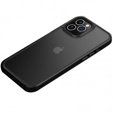 TPU+PC чохол Metal Buttons для Apple iPhone 11 Pro (5.8")  Чорний - 00000042624_5
