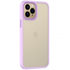 TPU+PC чохол Metal Buttons для Apple iPhone 11 Pro Max (6.5")  Бузковий - 00000042625_4