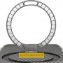TPU+PC чохол Metal Buttons with MagSafe Carbon Ring для Apple iPhone 17 (6.3