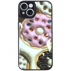 TPU+PC чохол Prisma Fluffie для Apple iPhone 14 (6.1")  Donut - 00000076560_3