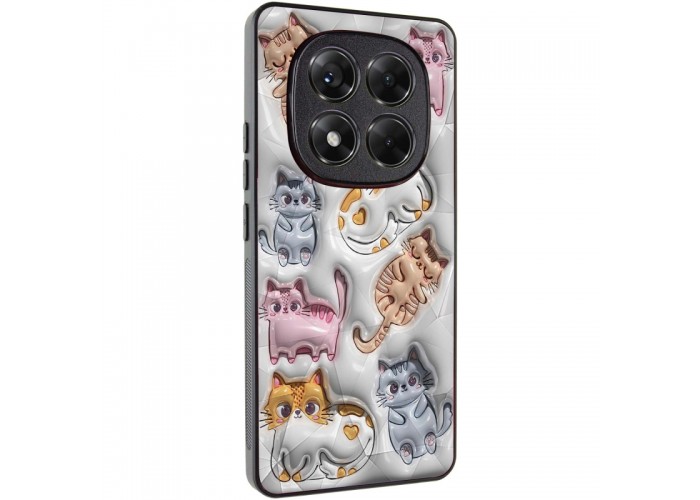 TPU+PC чохол Prisma Fluffie для Xiaomi Redmi Note 14 Pro 5G