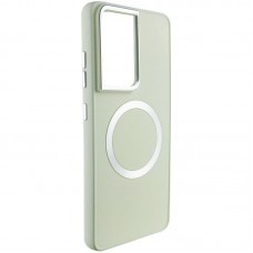 TPU чохол Bonbon Metal Style with MagSafe для Samsung Galaxy S23 Ultra  Білий / White - 00000065786_1