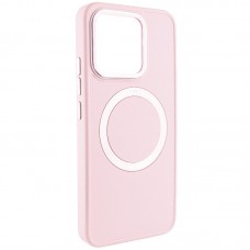 TPU чохол Bonbon Metal Style with MagSafe для Xiaomi 14  Рожевий / Light Pink - 00000068649_7