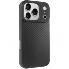 TPU чохол Carbon Protective with Magsafe для Apple iPhone 17 Pro (6.3")  Black - 00000082030_1