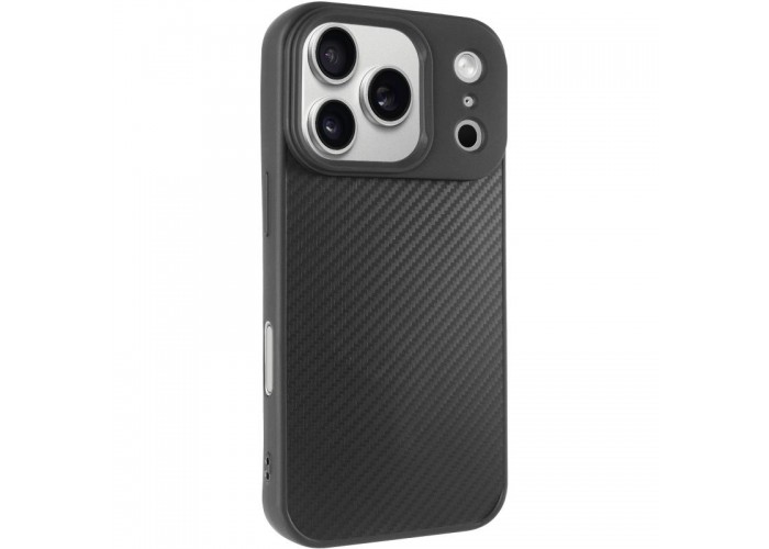 TPU чохол Carbon Protective with Magsafe для Apple iPhone 17 Pro (6.3