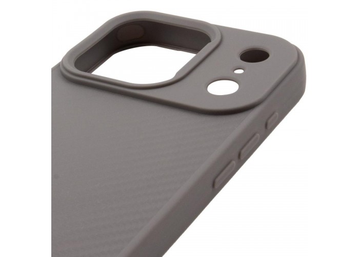 TPU чохол Carbon Protective with Magsafe для Apple iPhone 17 Pro (6.3