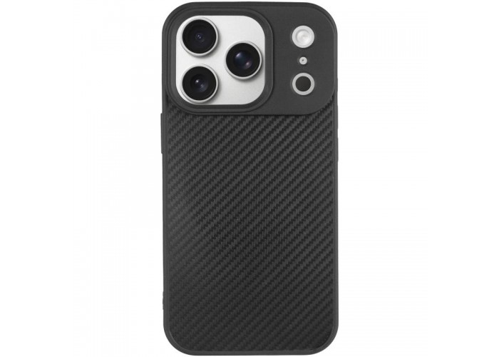 TPU чохол Carbon Protective with Magsafe для Apple iPhone 17 Pro (6.3