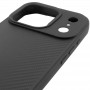TPU чохол Carbon Protective with Magsafe для Apple iPhone 17 Pro (6.3