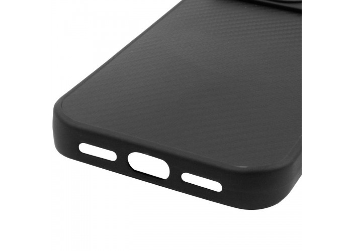 TPU чохол Carbon Protective with Magsafe для Apple iPhone 17 Pro (6.3