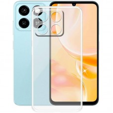 TPU чохол Epic Transparent 1,5mm Full Camera для ZTE Blade A55 4G  Безбарвний (прозорий) - 00000075239_1