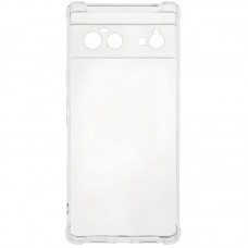 TPU чохол GETMAN Ease logo посилені кути Full Camera для Google Pixel 6  Безбарвний (прозорий) - 00000077897_1