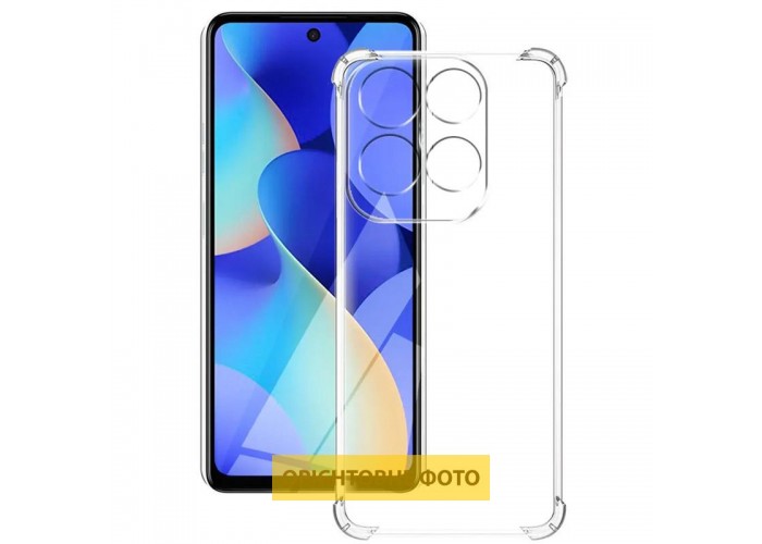 TPU чохол GETMAN Ease logo посилені кути Full Camera для Infinix Hot 60i / 60