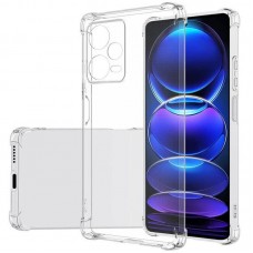 TPU чохол GETMAN Ease logo посилені кути Full Camera для Xiaomi Redmi Note 12 Pro+ 5G  Безбарвний (прозорий) - 00000071696_1