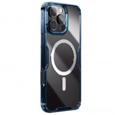 TPU чохол Nillkin Nature Pro Magnetic для Apple iPhone 16 Pro Max (6.9")  Синій (прозорий) - 00000074523_2
