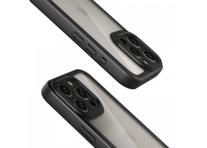 TPU чохол Transparent + Colour 1,5mm для Apple iPhone 12 Pro (6.1