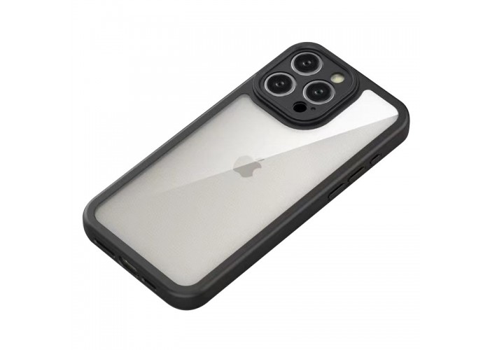TPU чохол Transparent + Colour 1,5mm для Apple iPhone 12 Pro (6.1