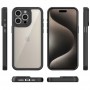 TPU чохол Transparent + Colour 1,5mm для Apple iPhone 12 Pro (6.1