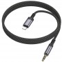 Аудіо кабель Aux Borofone BL24 Graceful (Lightning to AUX 3.5mm) (1m)
