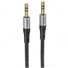 Аудіо кабель Aux Hoco UPA26 Fresh (1m)  Black - 00000071083_1