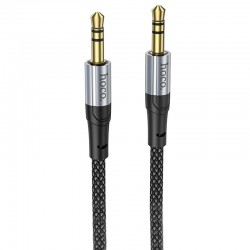 Аудіо кабель Aux Hoco UPA26 Fresh (1m)  Black - 00000071083_1