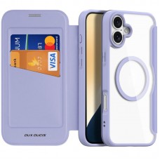 Чохол-книжка Dux Ducis Skin X Pro with MagSafe для Apple iPhone 16 (6.1")  Purple - 00000073600_3
