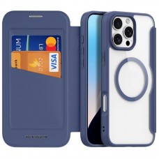 Чохол-книжка Dux Ducis Skin X Pro with MagSafe для Apple iPhone 16 Pro Max (6.9")  Blue - 00000073602_2