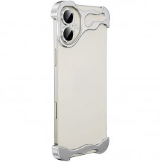 Чохол Minimalist Metal Bumper для Apple iPhone 17 (6.3")  Silver - 00000082652_2