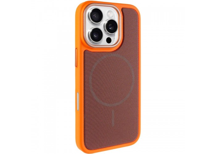 Чохол TPU TechWoven Hybrid with MagSafe для Apple iPhone 16 Pro Max (6.9