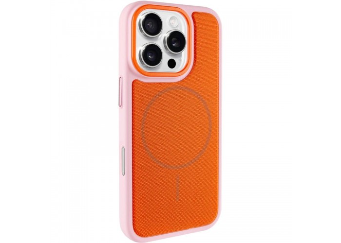 Чохол TPU TechWoven Hybrid with MagSafe для Apple iPhone 16 Pro Max (6.9