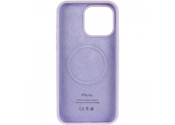Чохол Silicone Case (AA) Logo with MagSafe для Apple iPhone 13 Pro (6.1
