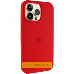 Чохол Silicone Case (AA) Logo with MagSafe для Apple iPhone 17 Pro (6.3")  Червоний / Red - 00000081002_6