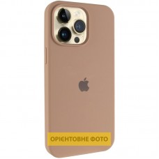 Чохол Silicone Case (AA) Logo with MagSafe для Apple iPhone 17 Pro (6.3")  Бежевий / Desert Gold - 00000081002_1