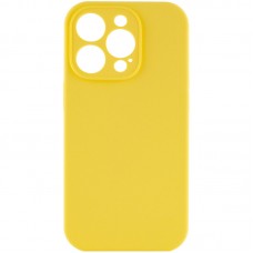Чохол Silicone Case Full Camera Protective (AA) NO LOGO для Apple iPhone 16 Pro Max (6.9")  Жовтий / Yellow - 00000074769_7