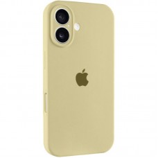 Чохол Silicone Case Full Camera Protective (AA) для Apple iPhone 16 (6.1")  Жовтий / Mellow Yellow - 00000074280_34