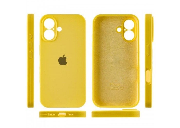 Чохол Silicone Case Full Camera Protective (AA) для Apple iPhone 16 (6.1