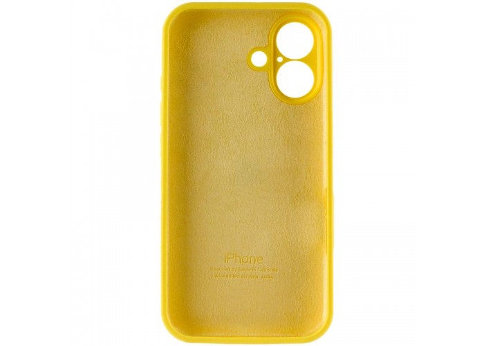 Чохол Silicone Case Full Camera Protective (AA) для Apple iPhone 16 (6.1